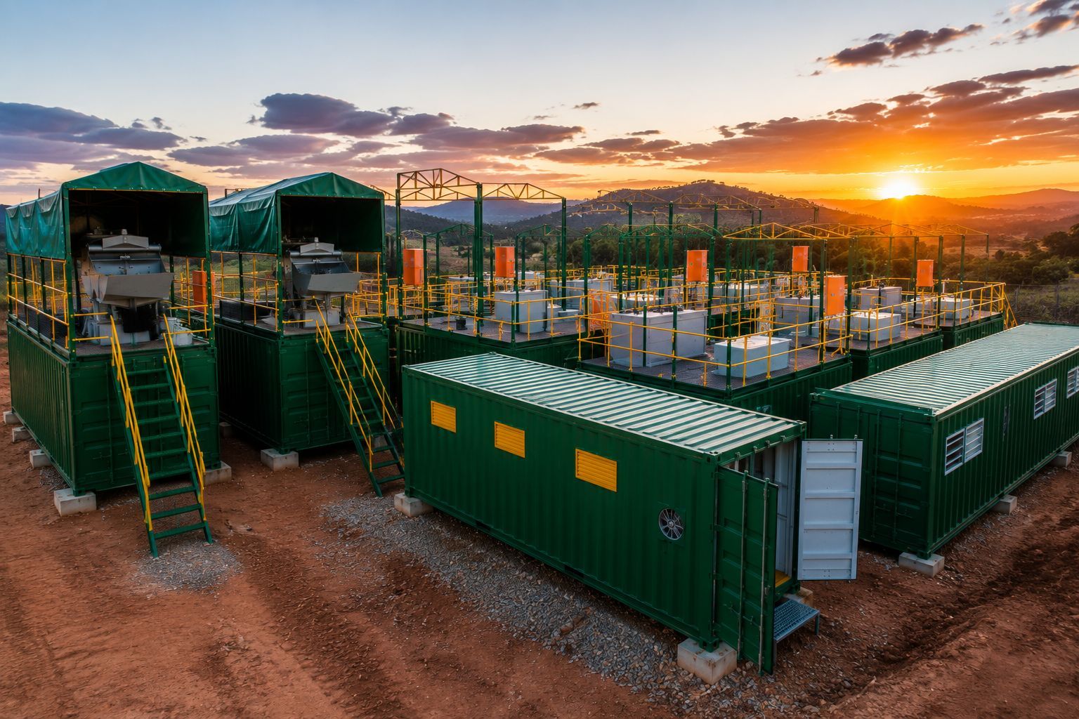 Bindura dual CIL plant installation